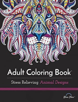 Adult Coloring Book - Animal Designs