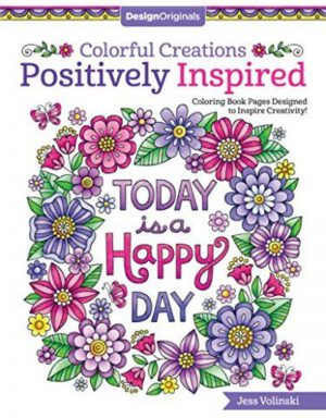 Adult Coloring Book - Positively Inspired
