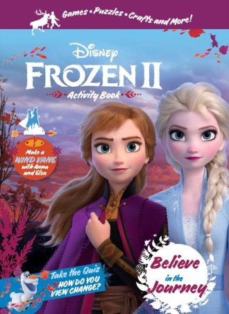 frozen 2- activity book
