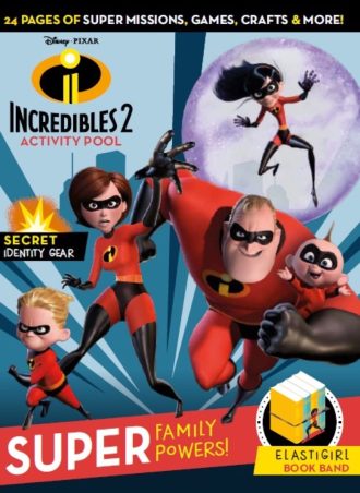 Incredibles 2- activity book