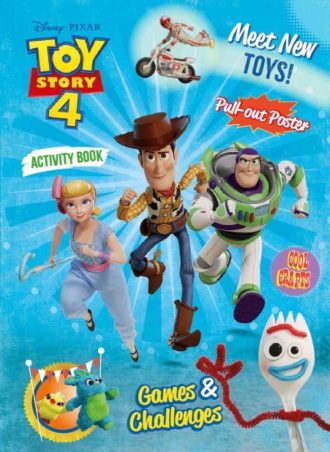Toy story 4- activity book