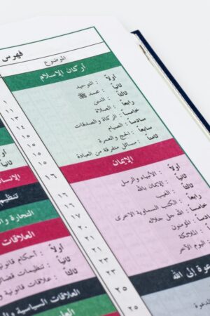 ⁦مصحف التجويد والتحفيظ - مع تفسير الكلمات وفهرس المواضيع (مع إشارات لتيسير فهم القرآن وحفظه)⁩ - الصورة ⁦7⁩