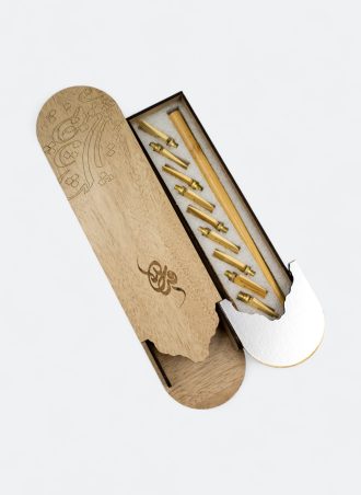 طقم أقلام طومار + 9 سنون