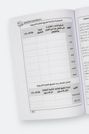 ⁦حقيبة الإبداع في حفظ القرآن والعمل به - كراسة الأفكار التربوية (للوالدين والمعلمين)⁩ - الصورة ⁦6⁩
